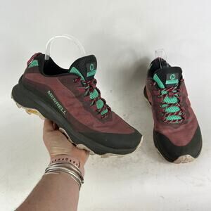 Merrell Moab Speed Athletic Shoes Womens 9 Burlwood Trail Running Hiking J066858